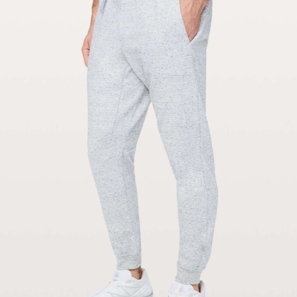 Lululemon Athletica At Ease Heather Gray Hoodie and Jogger Set - Small - Picture 4 of 4